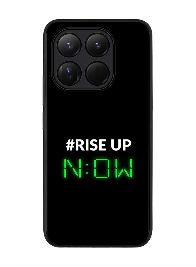 Stylizedd غطاء لجهاز Xiaomi 15T، حماية كاميرا نحيفة، غطاء هاتف مضاد للصدمات - Rise Up - Image 1